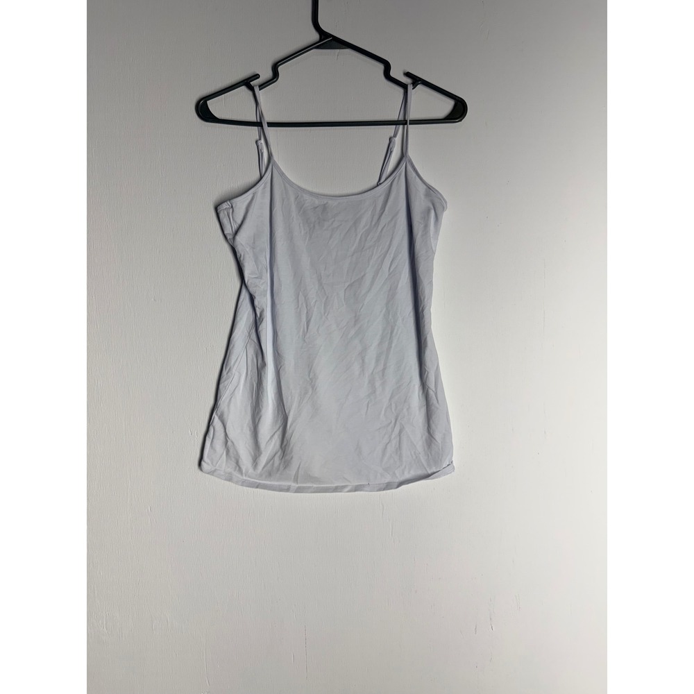 Halogen White Camisole Tank Top Adjustable Spaghetti Strap Small Layering Basic